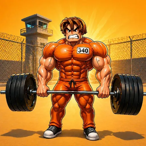 Obby: Pump Up Your Muscles! 1 per second Cover